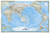 World Classic, Pacific Centered [Laminated] (National Geographic Reference Map)