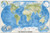 World Physical [Enlarged and Laminated] (National Geographic Reference Map)