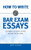 How to Write Bar Exam Essays: Strategies and Tactics to Help You Pass the Bar Exam (Volume 2)