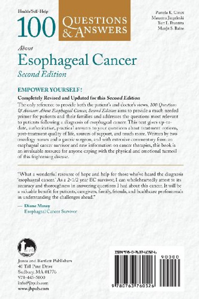 100 Questions  &  Answers About Esophageal Cancer