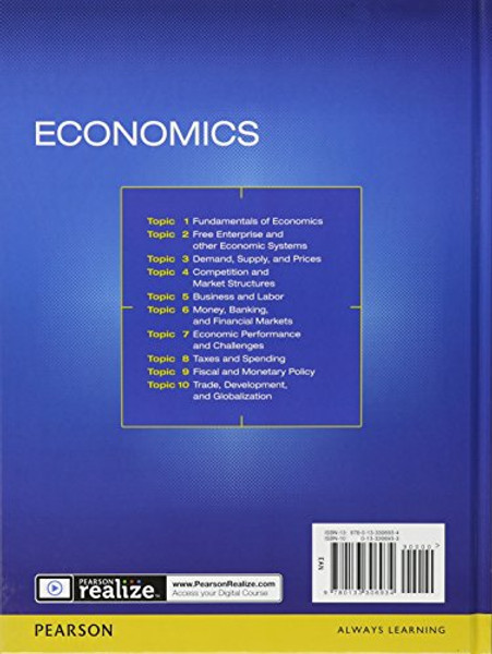 ECONOMICS 2016 STUDENT EDITION GRADE 12