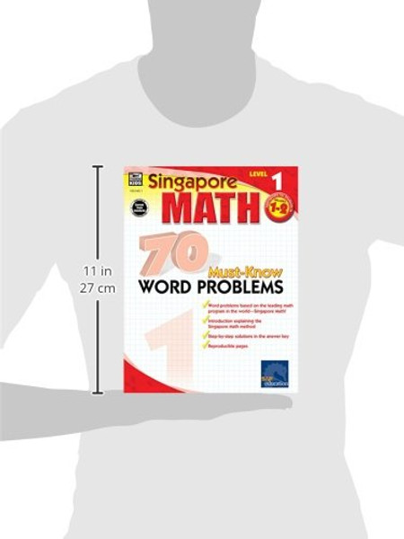 70 Must-Know Word Problems, Grades 1 - 2 (Singapore Math)