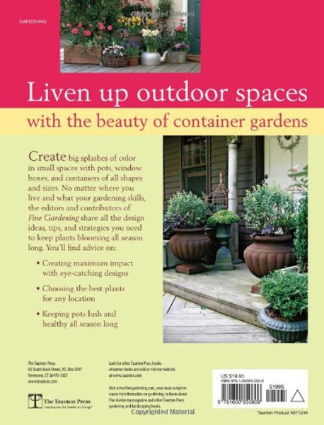 Container Gardening: 250 Design Ideas & Step-by-Step Techniques