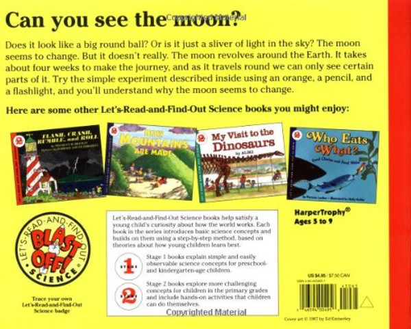 The Moon Seems to Change (Let's-Read-and-Find-Out Science 2)