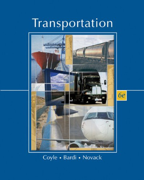 Transportation (with InfoTrac) (Available Titles CengageNOW)