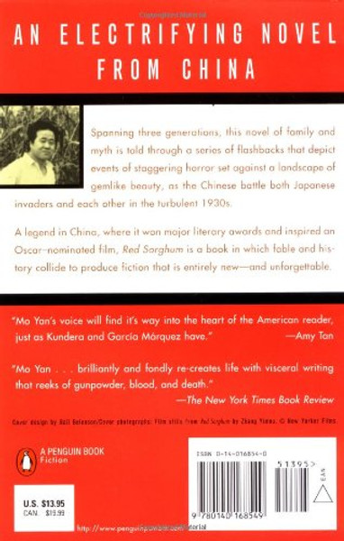 Red Sorghum: A Novel of China