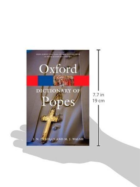 A Dictionary of Popes (Oxford Quick Reference)
