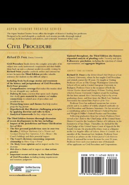 Civil Procedure, Third Edition (Aspen Student Treatise) (Aspen Student Treatise Series)
