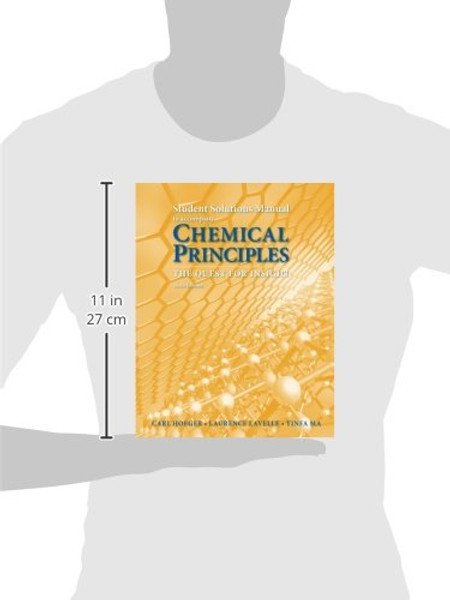 Chemical Principles Student Solutions Manual