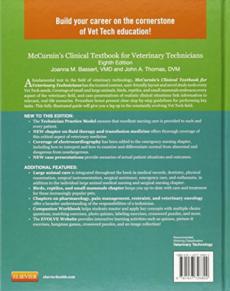 McCurnin's Clinical Textbook for Veterinary Technicians, 8e