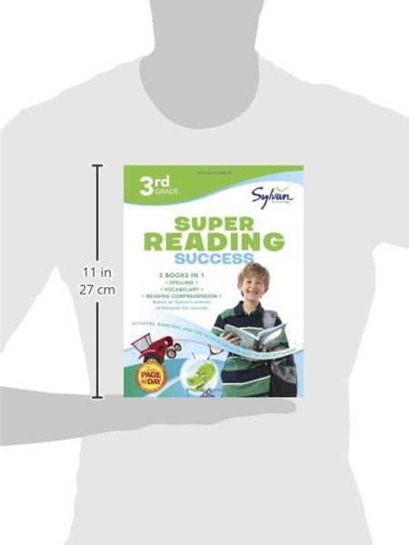 3rd Grade Super Reading Success: Activities, Exercises, and Tips to Help Catch Up, Keep Up, and Get Ahead (Sylvan Language Arts Super Workbooks)