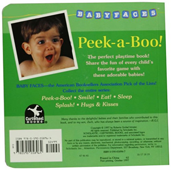 Peek-A-Boo! (Baby Faces Board Book #01)