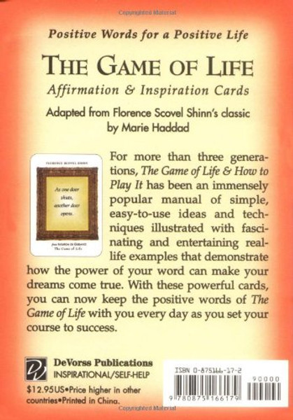 The Game of Life Affirmation & Inspiration Cards