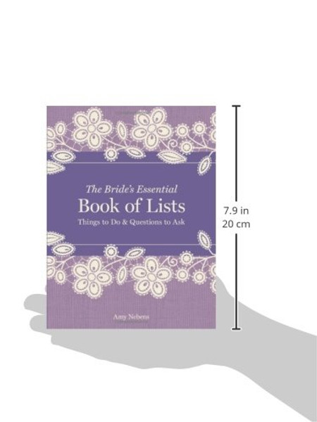 The Bride's Essential Book of Lists: Things to Do & Questions to Ask