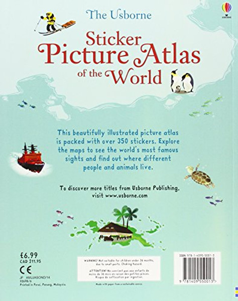 Sticker Picture Atlas of the World