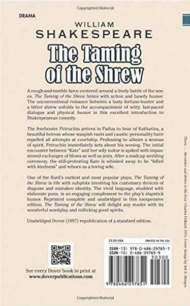The Taming of the Shrew (Dover Thrift Editions)