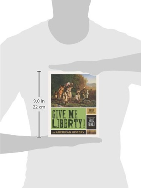 Give Me Liberty!: An American History (Brief Third Edition)  (Vol. One-Volume)