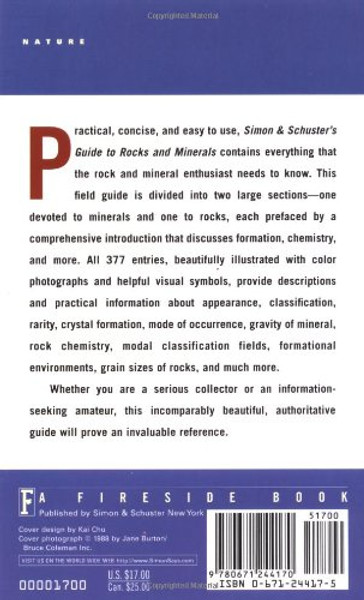 Simon & Schuster's Guide to Rocks & Minerals