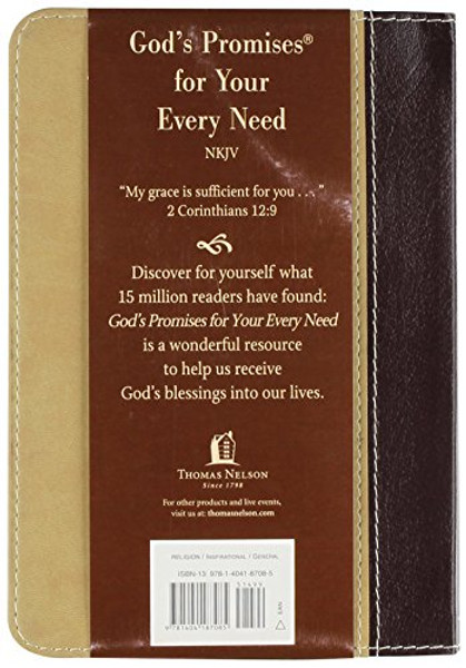 God's Promises for Your Every Need, Deluxe Edition: NKJV