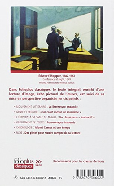 L Etranger (Folioplus Classiques) (French Edition)