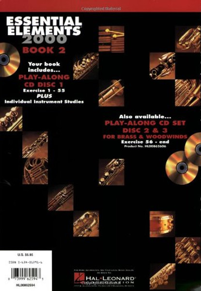 Essential Elements 2000: Book 2 (Eb Alto Saxophone)