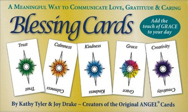BLESSING CARDS: Communicate Your Love, Gratitude And Caring (210 cards; comes with organdy drawstring bag)