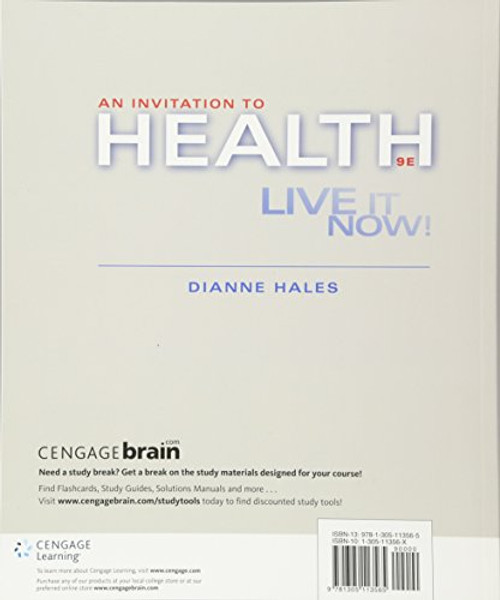 An Invitation to Health: Live It Now! Brief Edition