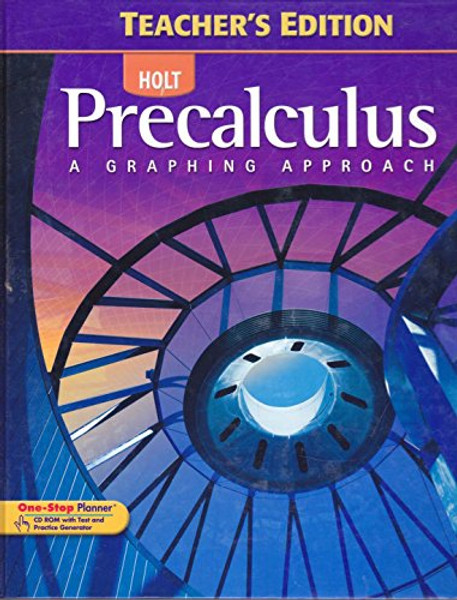 Precalculus: A Graphing Approach (Teacher's Edition)