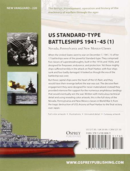 US Standard-type Battleships 194145 (1): Nevada, Pennsylvania and New Mexico Classes (New Vanguard)