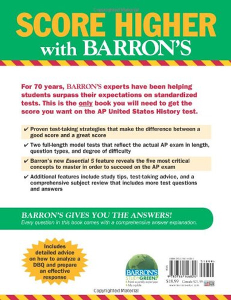 Barron's AP United States History (Barron's Study Guides)