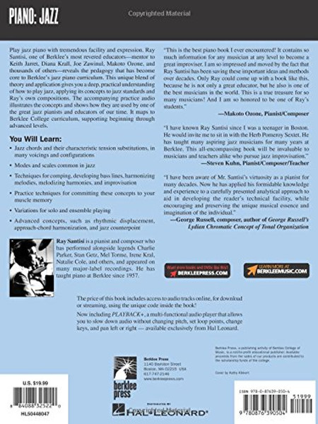 Berklee Jazz Piano Book/Online Audio
