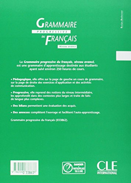 Grammaire Progressive Du Francais Level 3: Corriges (French Edition)