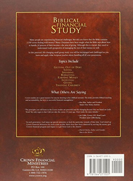 Biblical Financial Study - Small Group Student Manual