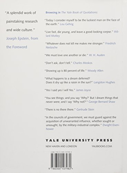 The Yale Book of Quotations