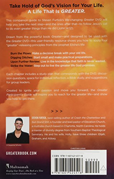 Greater Participant's Guide: Dream bigger. Start smaller. Ignite God's Vision for Your Life