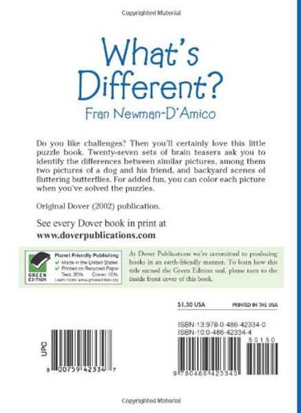 What's Different? (Dover Little Activity Books)