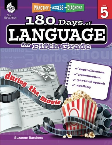180 Days of Language for Fifth Grade (180 Days of Practice)