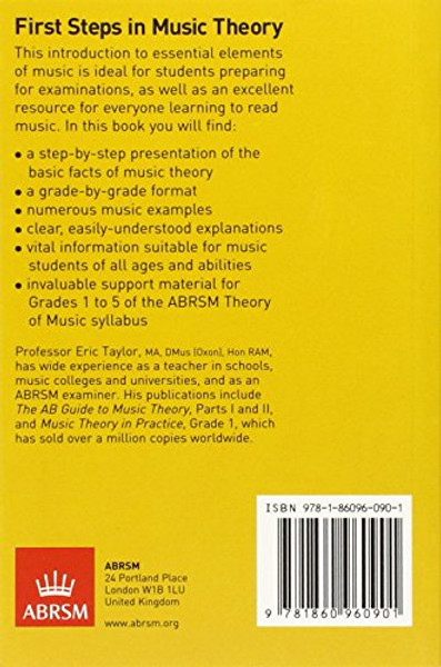 First Steps in Music Theory: Grades 1-5