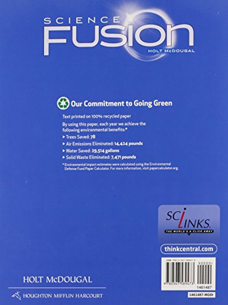 Science Fusion: Motion, Forces and Energy, Student Edition