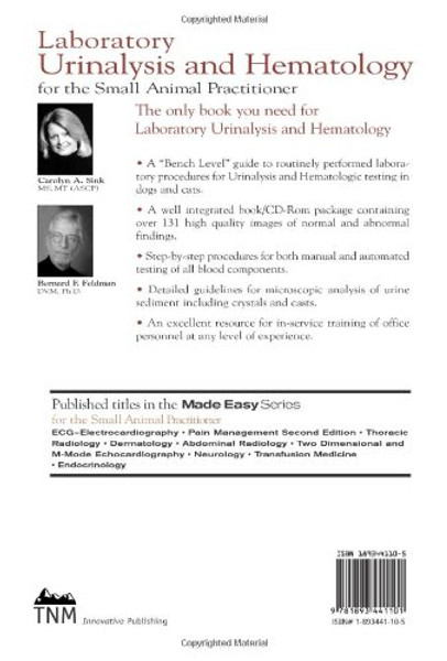 Laboratory Urinalysis and Hematology for the Small Animal Practitioner (Made Easy Series)
