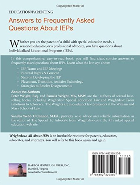 Wrightslaw: All About IEPs