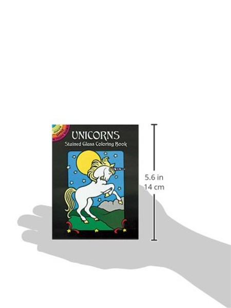 Unicorns Stained Glass Coloring Book (Dover Stained Glass Coloring Book)