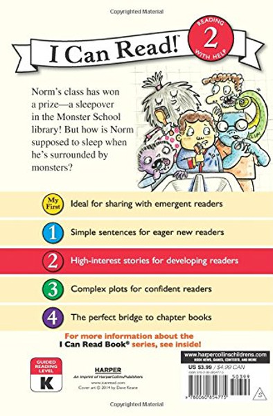 Monster School: The Spooky Sleepover (I Can Read Level 2)