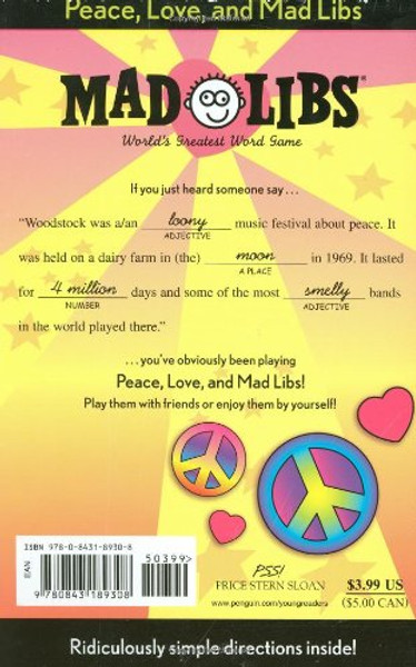 Peace, Love, and Mad Libs