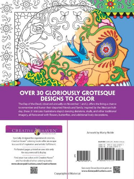 Creative Haven Day of the Dead Coloring Book (Adult Coloring)