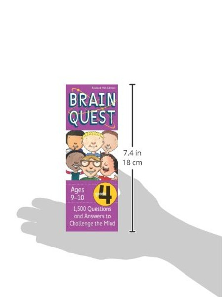 Brain Quest Grade 4, revised 4th edition: 1,500 Questions and Answers to Challenge the Mind