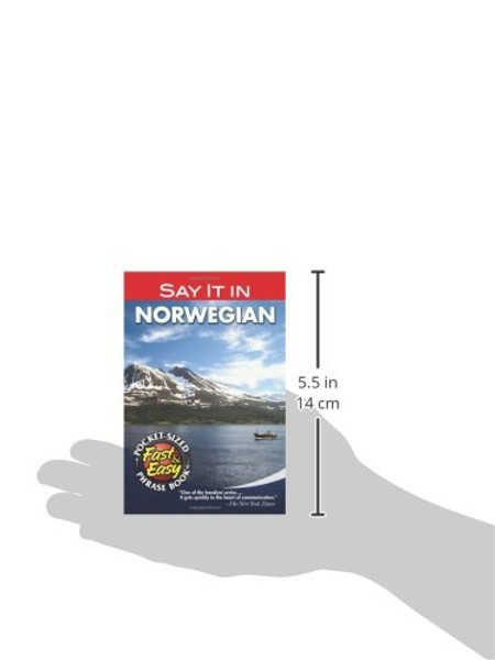 Say It in Norwegian (Dover Language Guides Say It Series)