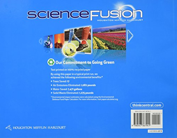 ScienceFusion: Student Edition Interactive Worktext Grade K 2012