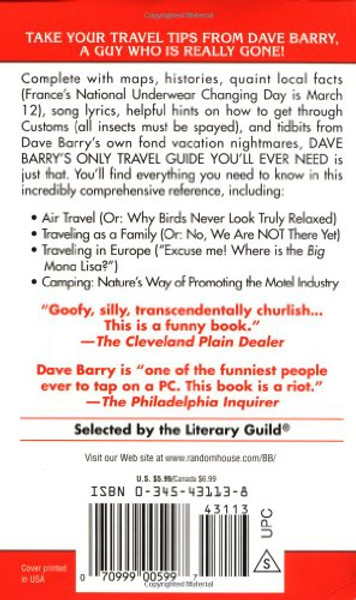 Dave Barry's Only Travel Guide You'll Ever Need