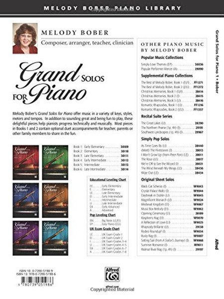 Grand Solos for Piano, Bk 1: 10 Pieces for Early Elementary Pianists with Optional Duet Accompaniments